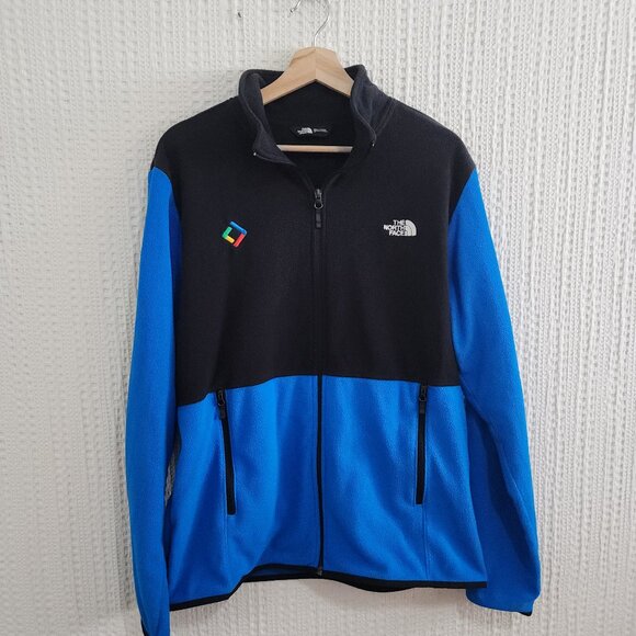 The North Face Other - The North Face Men's Fleece Zipper Jacket with Google Logo Size Large